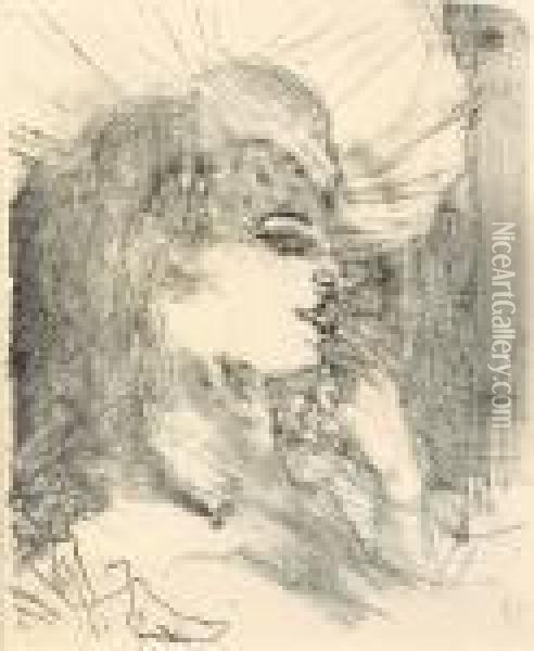 Anna Held Oil Painting - Henri De Toulouse-Lautrec