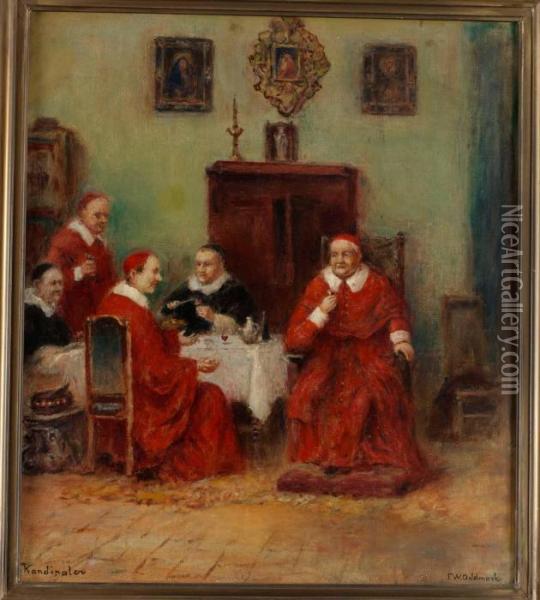 Kardinalen Oil Painting - Frans Wilhelm Odelmark