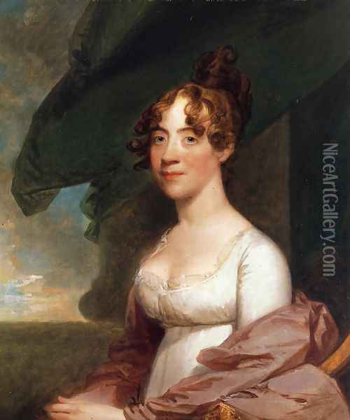 Anna Payne Cutts Oil Painting - Gilbert Stuart