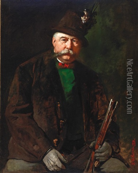 Nikolaus Graf Torok De Szendro Oil Painting - Gustave Wertheimer