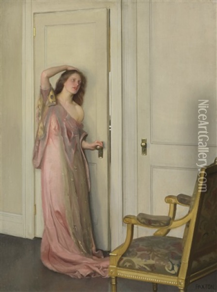 The Other Door Oil Painting - William McGregor Paxton