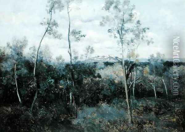 Le Mont Valerian Oil Painting - Jean-Baptiste-Camille Corot