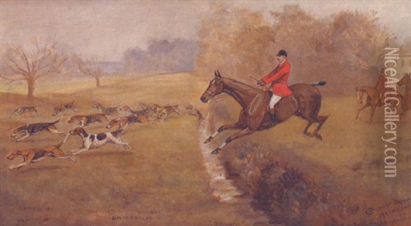 The Cambridgeshire Oil Painting - Cuthbert Bradley