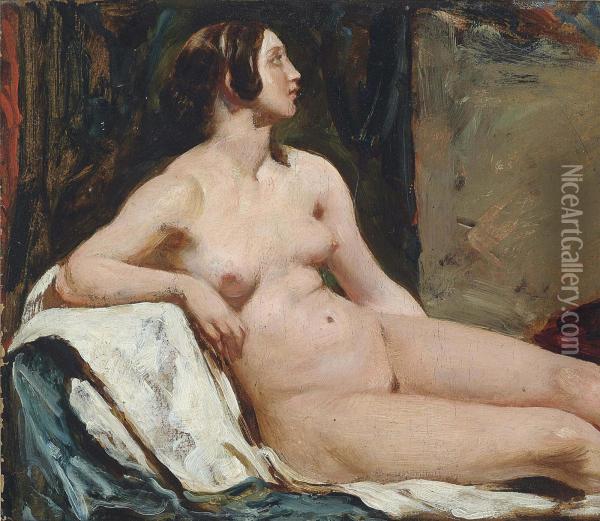 Female Nude Oil Painting - William Etty