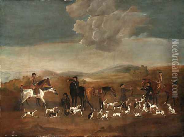 End of the hunt Oil Painting - James Seymour