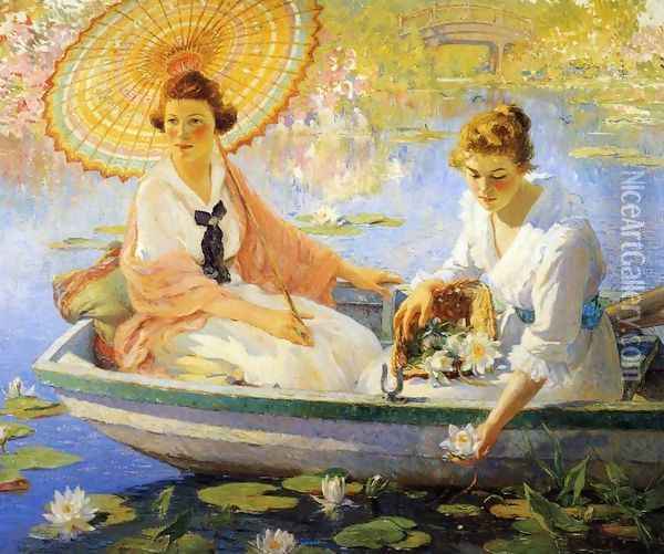 Summer Oil Painting - Colin Campbell Cooper