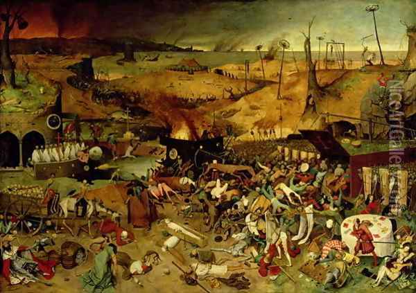 The Triumph of Death 1562 Oil Painting - Jan The Elder Brueghel