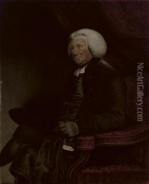 Portrait Of Dr. William Markham, Archbishop Of York Oil Painting - John Hoppner