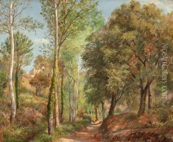Bosque Oil Painting - Jaume Pons Marti