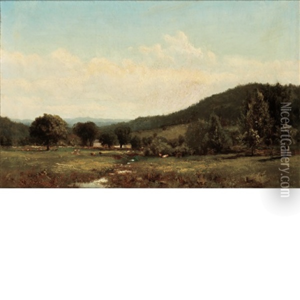 Berkshire Valley, Massachusetts Oil Painting - John Clinton Ogilvie