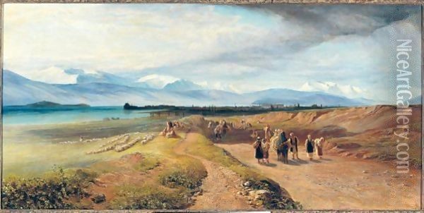 Ioannina 2 Oil Painting - Edward Lear