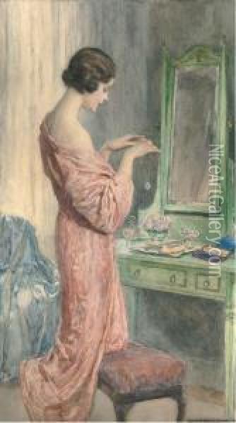 The Precious Gift Oil Painting - William Henry Margetson
