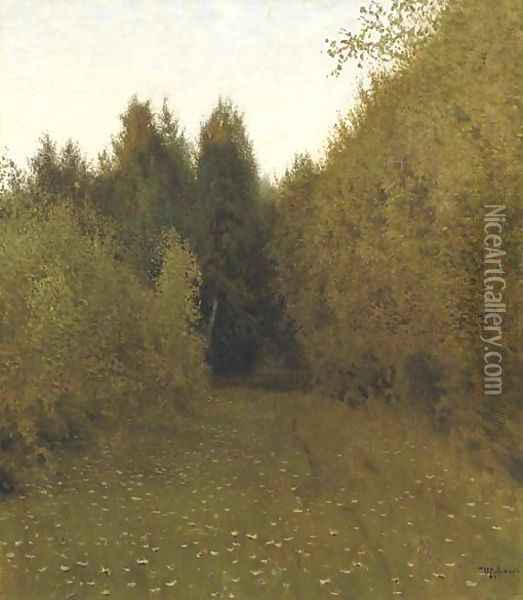 Forest clearing Oil Painting - Isaak Ilyich Levitan