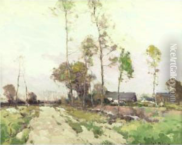 Road To Raymond Oil Painting - Chauncey Foster Ryder