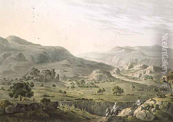 The Pass of Atbara in Abyssinia, engraved by Daniel Havell 1785-1826 1809 Oil Painting - Henry Salt