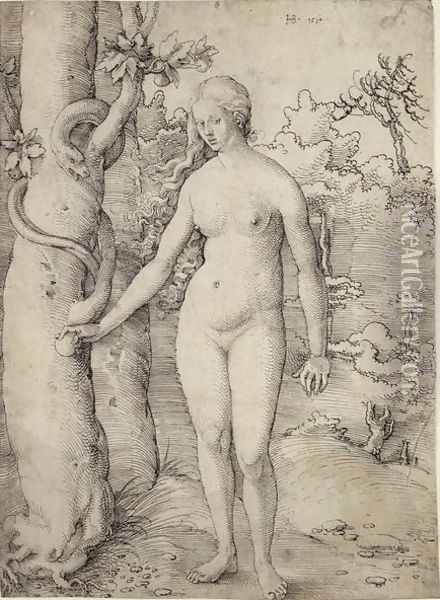 Eve 1510 Oil Painting - Hans Baldung Grien