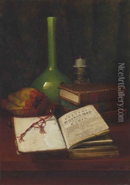 Letters From A Turkish Spy Oil Painting - Claude Raguet Hirst