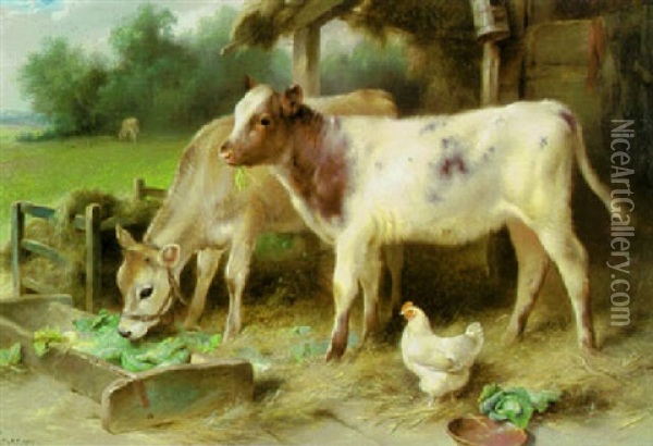 A Tasty Morsel Oil Painting - Walter Hunt