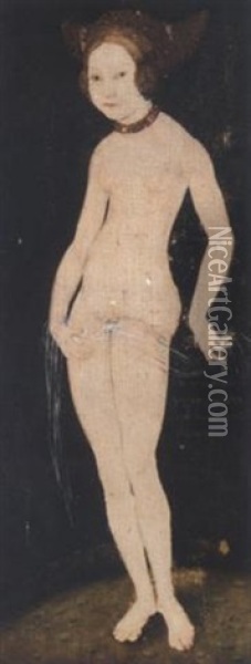Venus Oil Painting - Lucas Cranach the Elder
