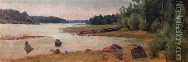 Summer Landscape Oil Painting - Ada Thilen