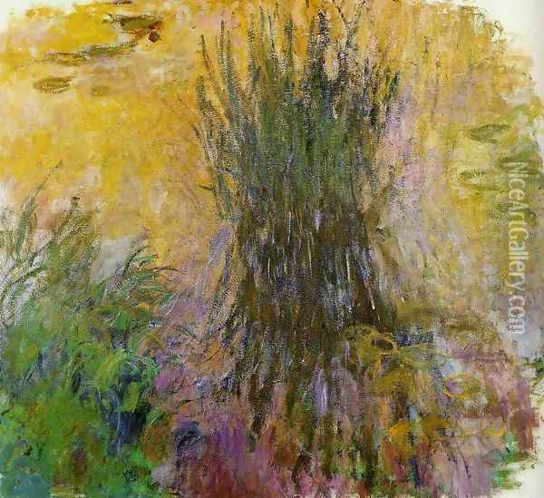 Water-Lilies9 1914-1917 Oil Painting - Claude Oscar Monet