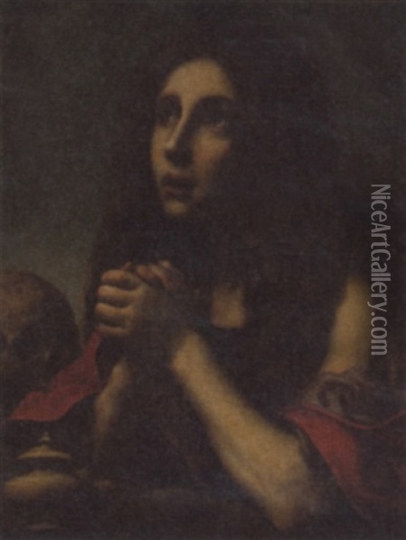 Mary Magdalene Oil Painting - Dosso Dossi