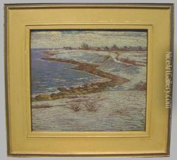 Snow Of The Shore Oil Painting - Charles Salis Kaelin