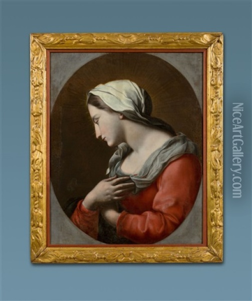 Annunciation Oil Painting - Lorenzo Lippi