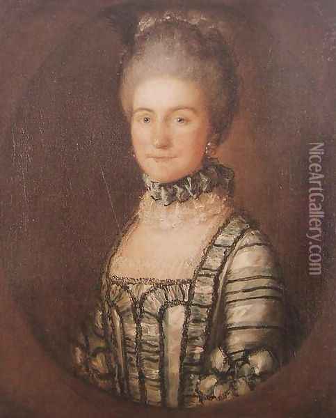 Portrait of Mrs. John Bolton Oil Painting - Thomas Gainsborough