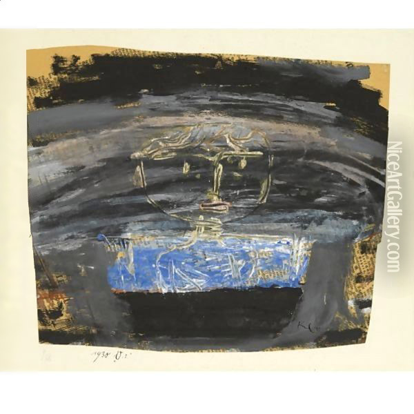 Skizze Knabenkopf Oil Painting - Paul Klee