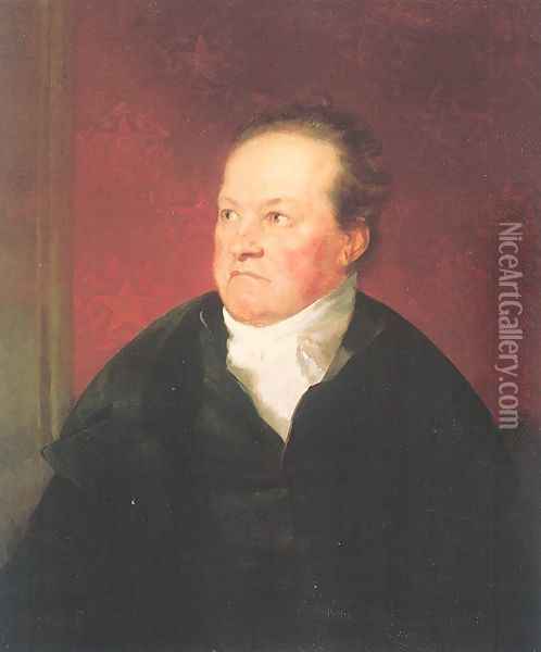 Portrait of De Witt Clinton 1826 Oil Painting - Samuel Finley Breese Morse