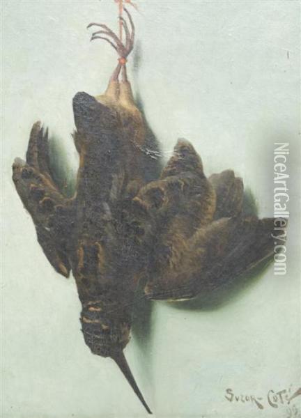 Portrait Of Fowl Oil Painting - Marc-Aurele Foy De Suzor-Cote
