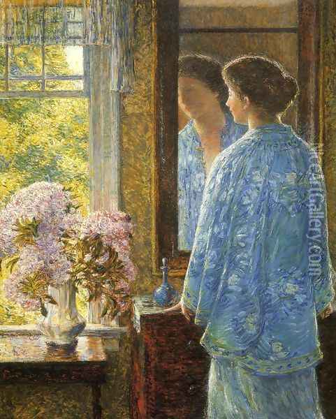 Twenty-Six of June, Old Lyme Oil Painting - Frederick Childe Hassam