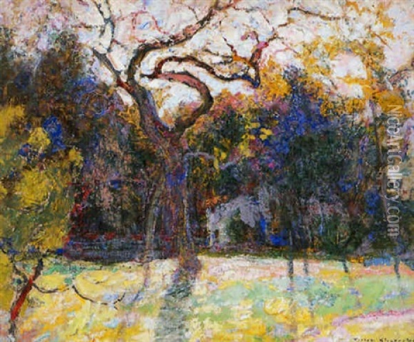 L'arbre Sec - Toulouse Oil Painting - Victor Charreton