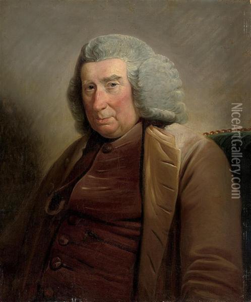 Portrait Of Alexander Keith Of Dunnottar And Ravelstoun(1705-1792) Oil Painting - David Martin