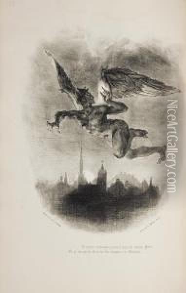 Faust, Tragedie Oil Painting - Johann Wolfgang von Goethe