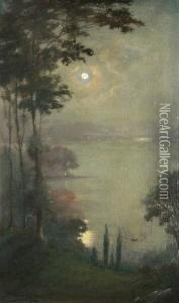 Moonlight Oil Painting - Douglas Alexander