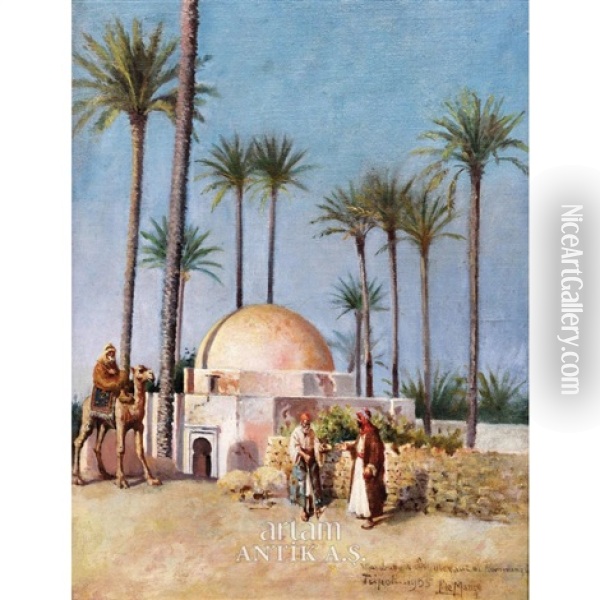 Tripoli (trablus) Oil Painting - Leonardo De Mango