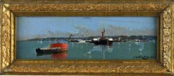 Marinha Oil Painting - Juan Abades