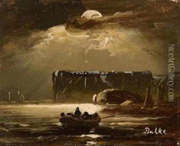 Nordkapp Oil Painting - Peder Balke