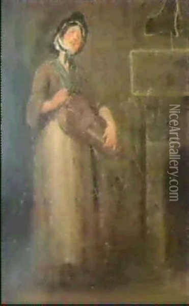 The Savoyard Girl Oil Painting - William Hogarth
