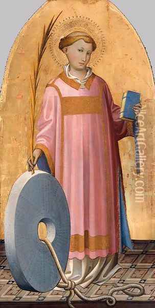 St Vincent c. 1410 Oil Painting - Gherardo Di Jacopo Starnina