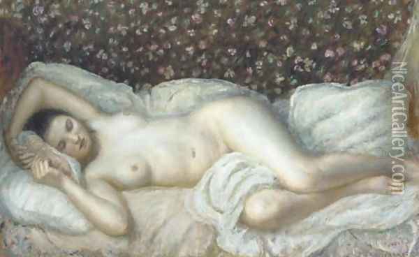 Nude Oil Painting - Frederick Carl Frieseke