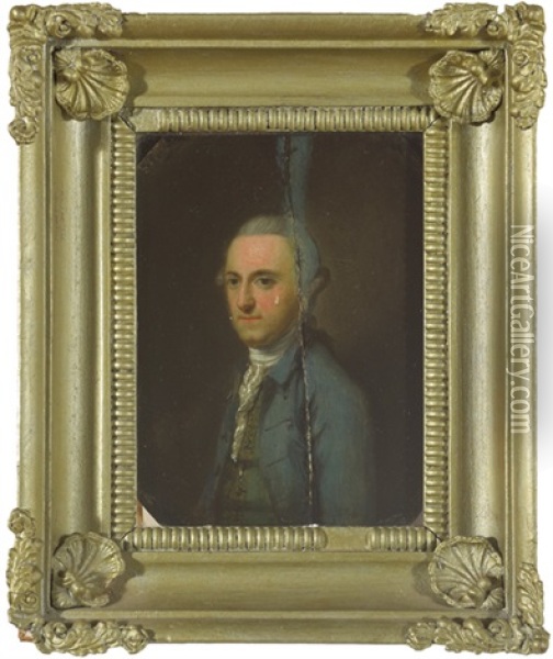 Portrait Of J. King Esq Oil Painting - Robert Home