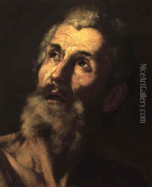 Bearded Saint Oil Painting - Jusepe de Ribera