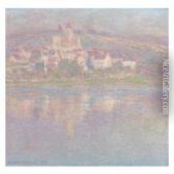 Vetheuil, Apres-midi D'automne Oil Painting - Claude Oscar Monet
