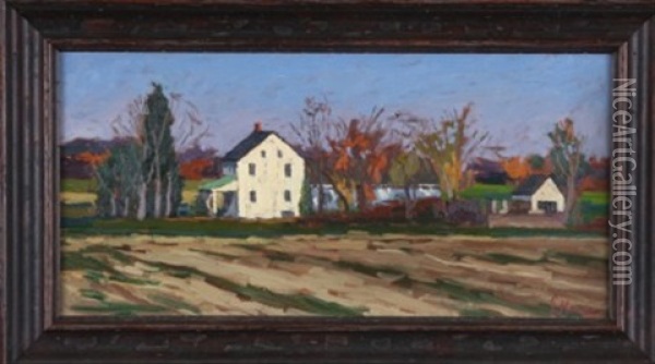 Fall Afternoon Oil Painting - John Kane