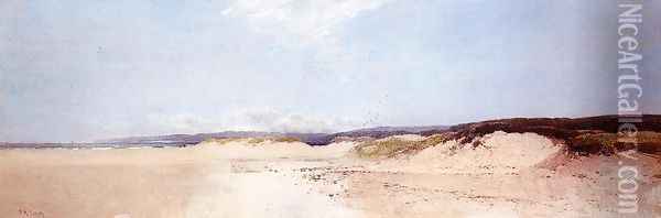 Dunes Oil Painting - Francis Augustus Silva