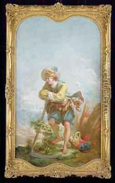 The Reaper Oil Painting - Jean-Honore Fragonard