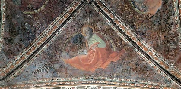 St Mark Oil Painting - Fra Filippo Lippi